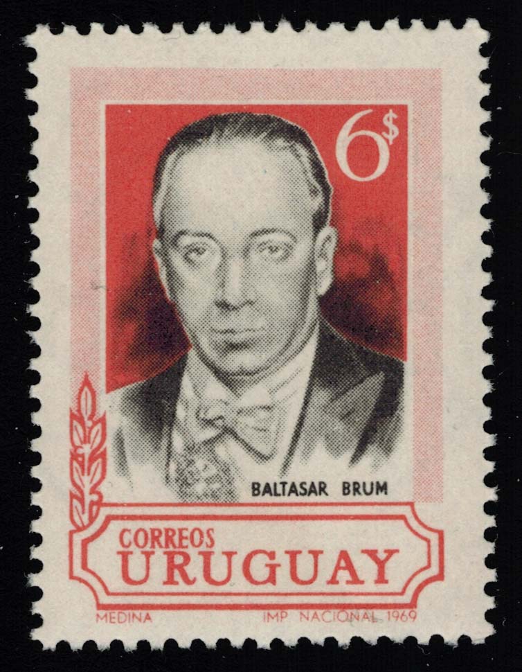 Uruguay Scott B7 MNH** Dam semi-postal stamp
