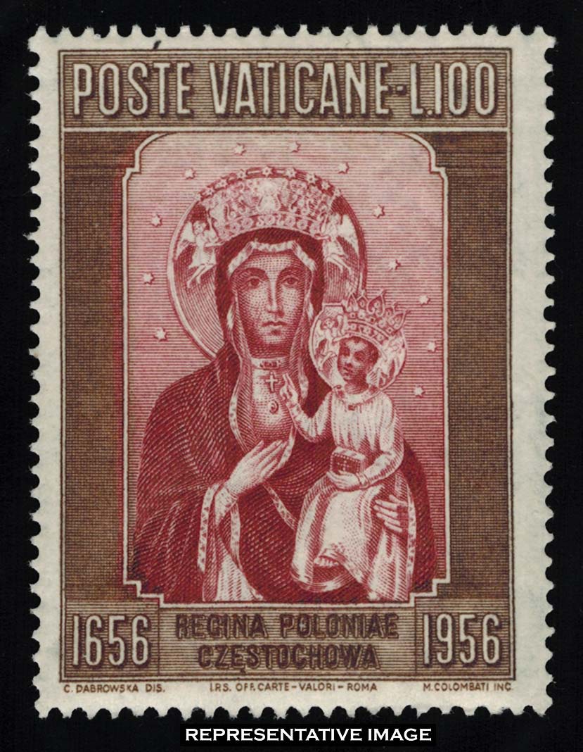A61 Vatican Stamps 1957 Seminary ， Post Stamps Postage Collection